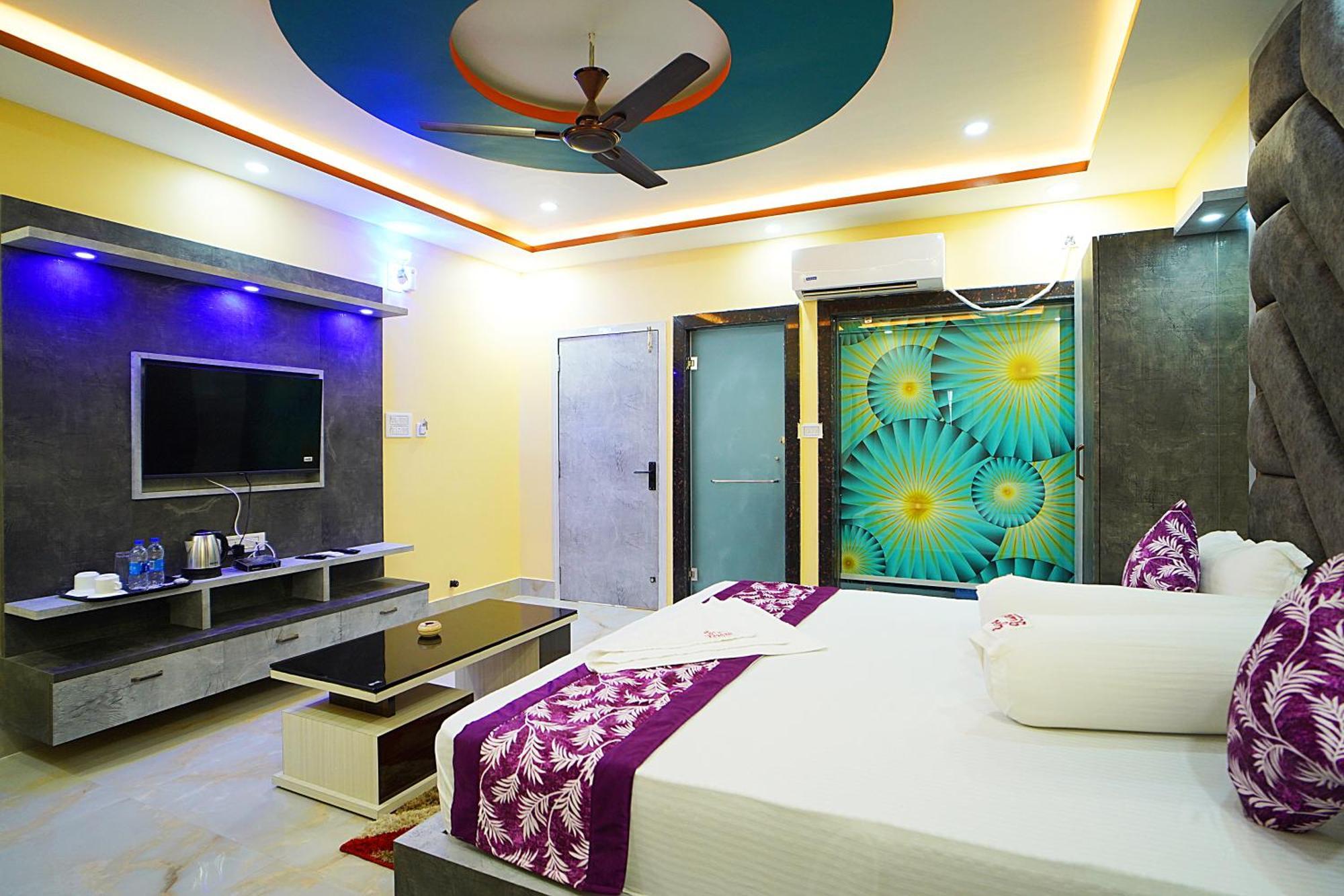Goa Beach Resort On Beach Mandarmani Extérieur photo