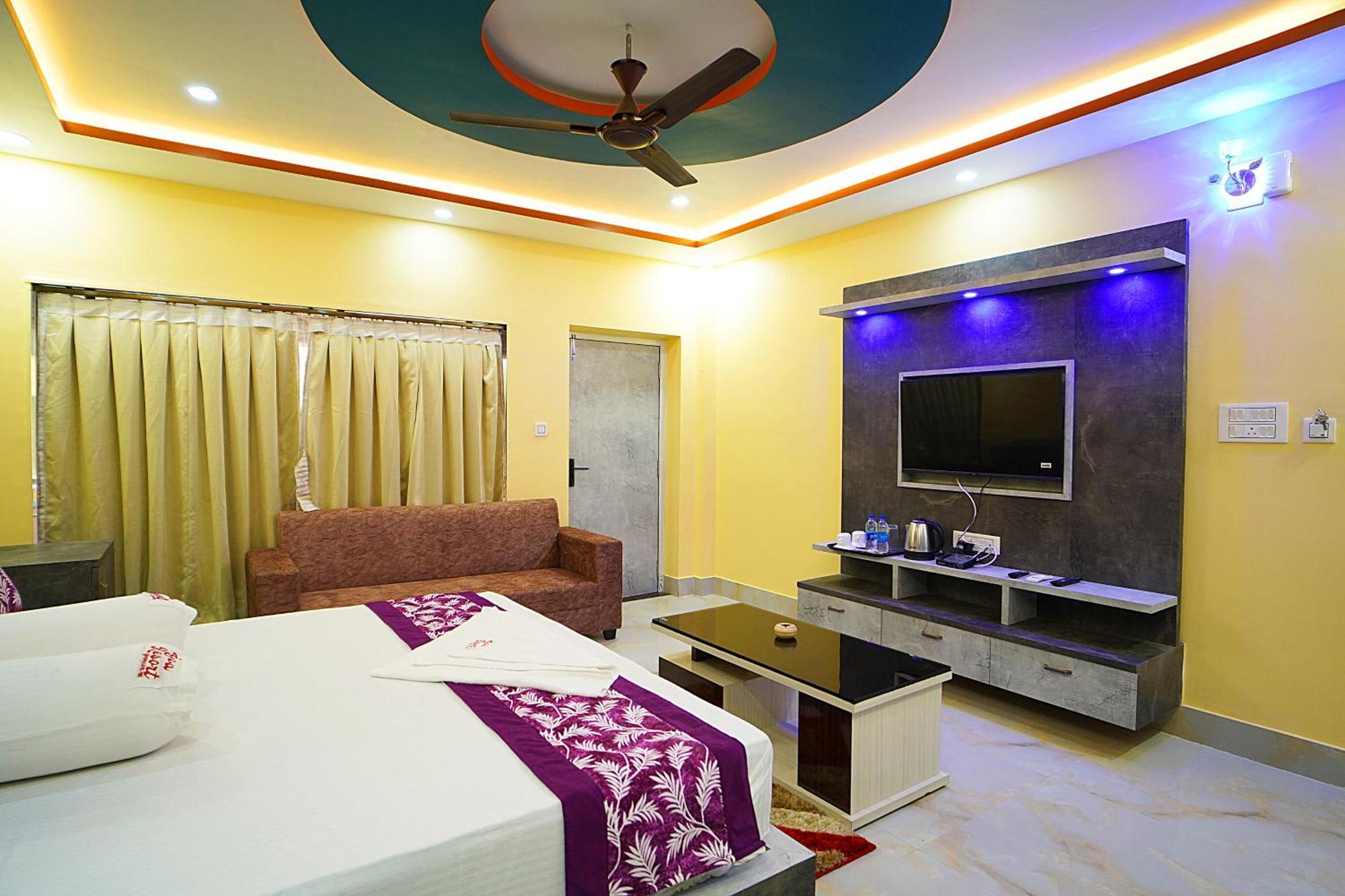 Goa Beach Resort On Beach Mandarmani Extérieur photo