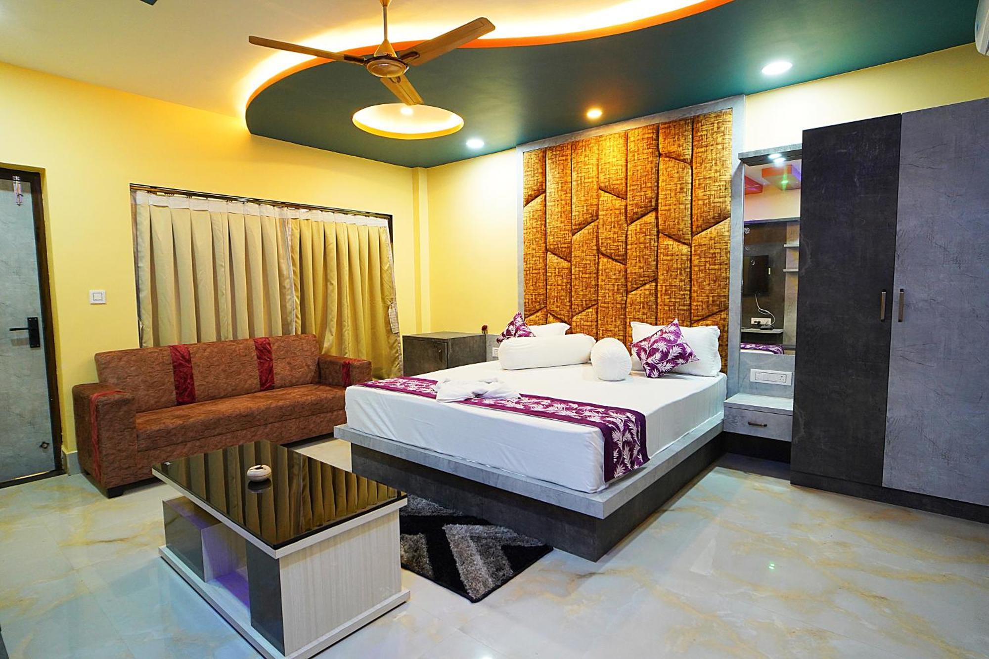 Goa Beach Resort On Beach Mandarmani Extérieur photo