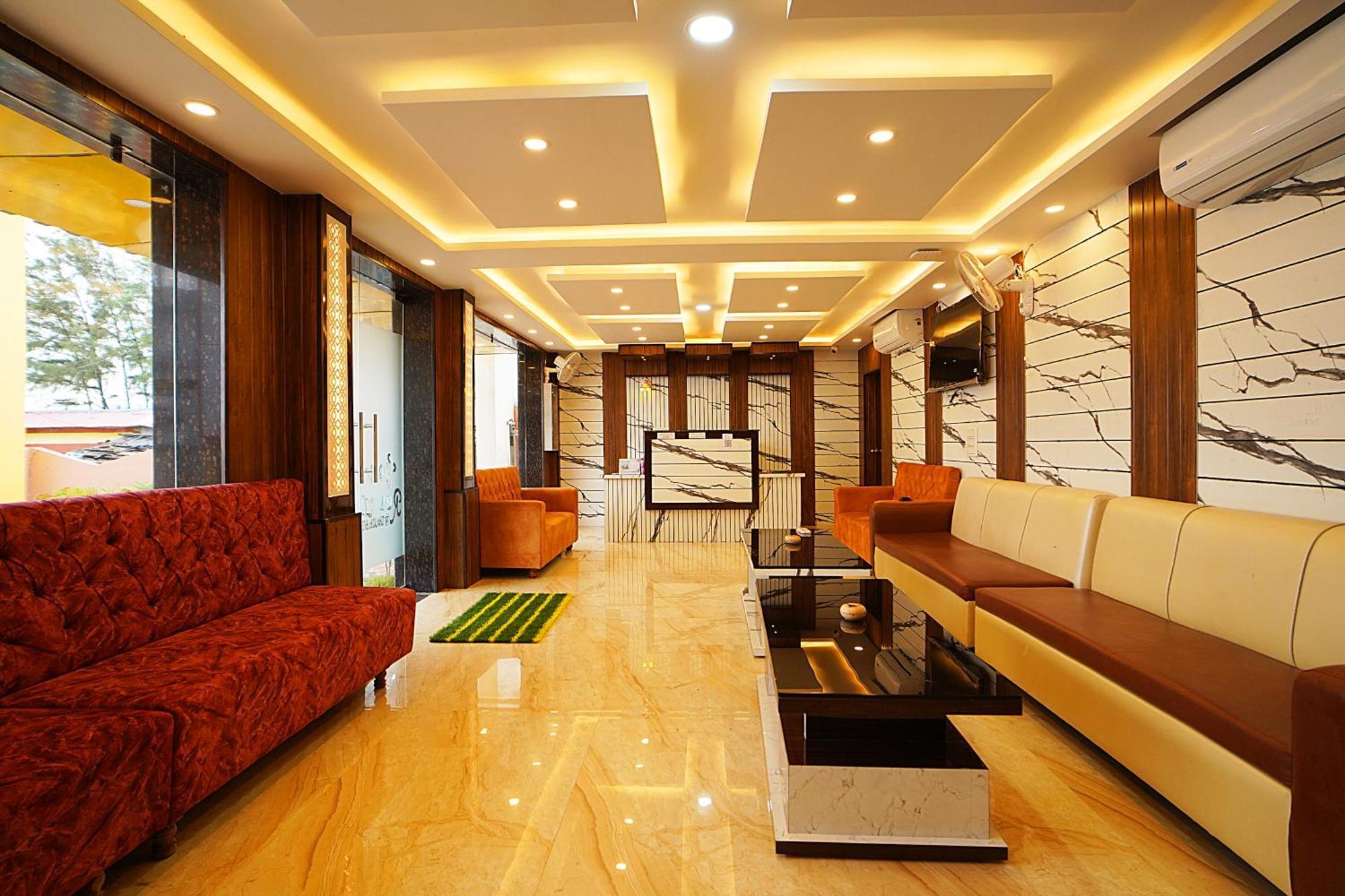 Goa Beach Resort On Beach Mandarmani Extérieur photo